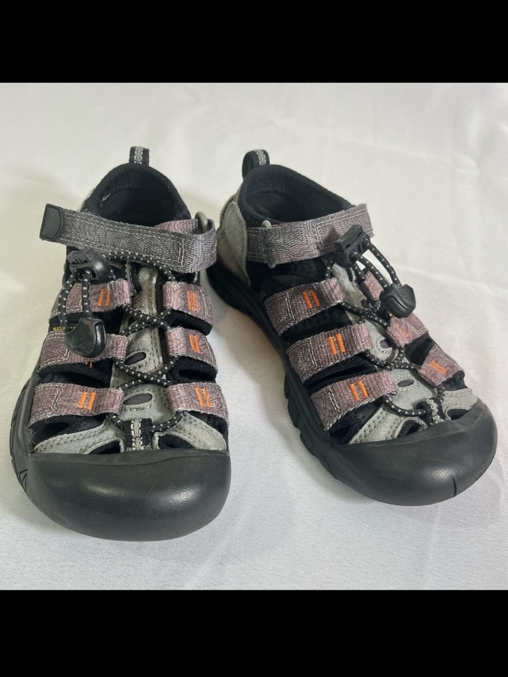 Keen Newport H2 Water Sandals Gray Size 1 - Style 1026277